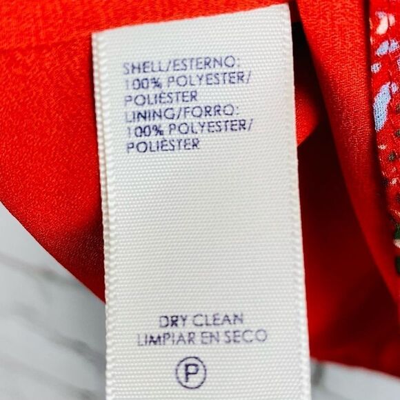 Rebecca Minkoff Red Floral Jamie Top Off Shoulders - Picture 16 of 16